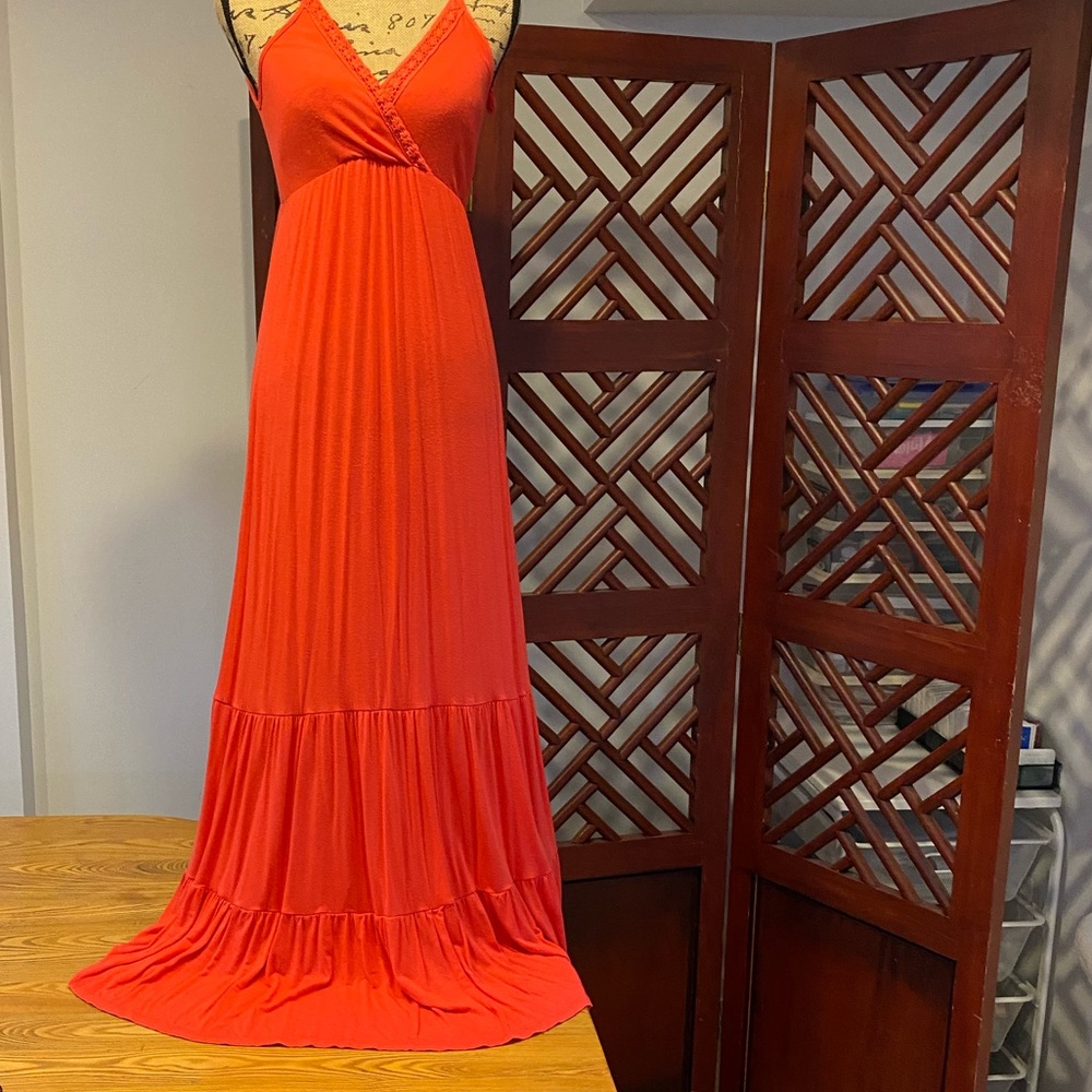 Spaghetti strap Maxi
